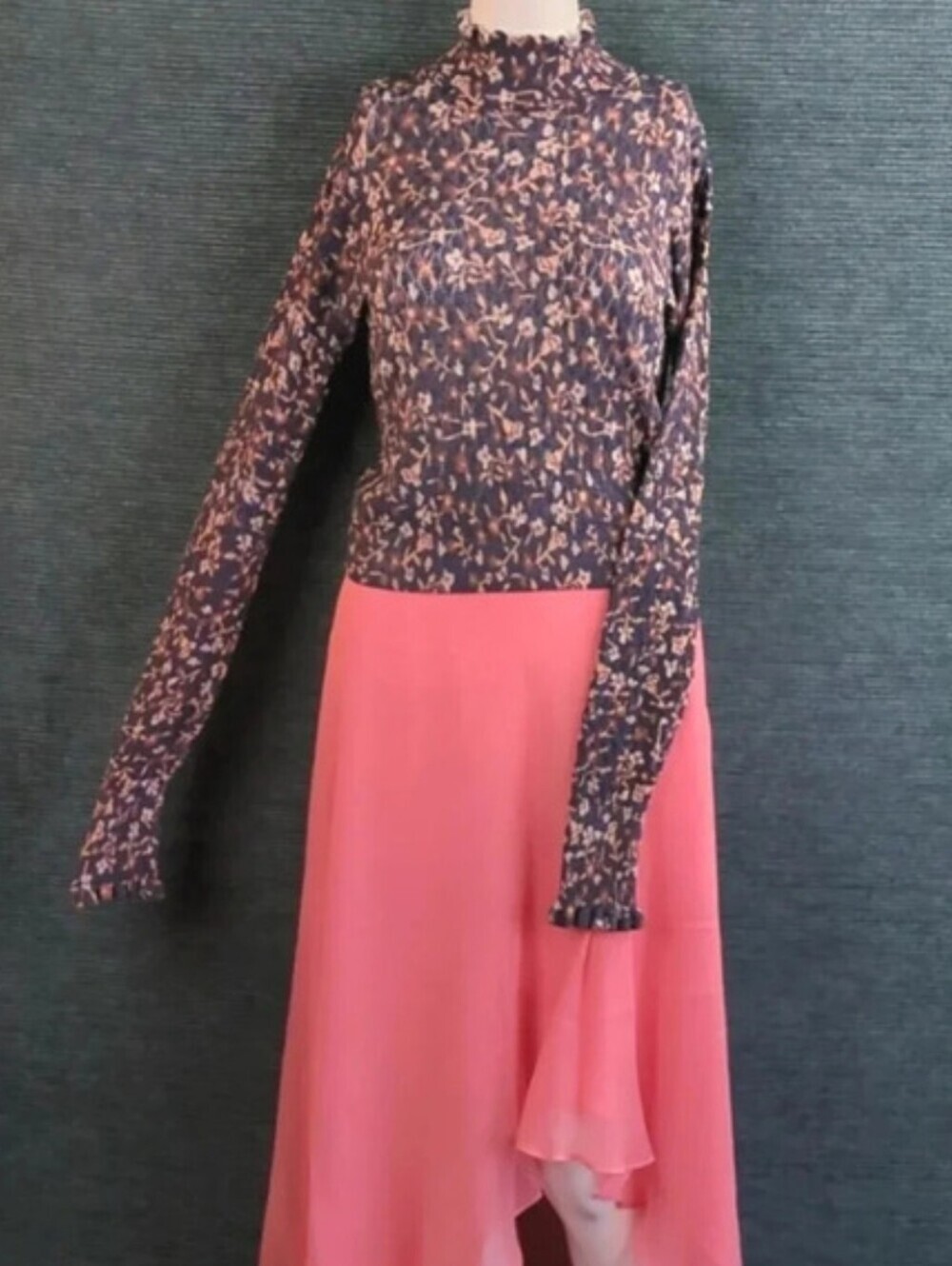 Zara Knit Turtleneck Cropped Top